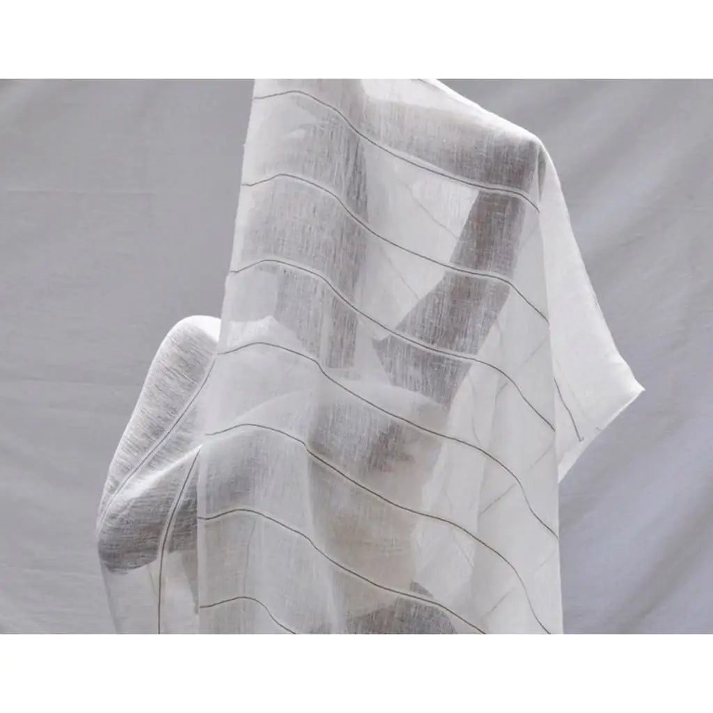 Gauze Stripe Linen Wrap