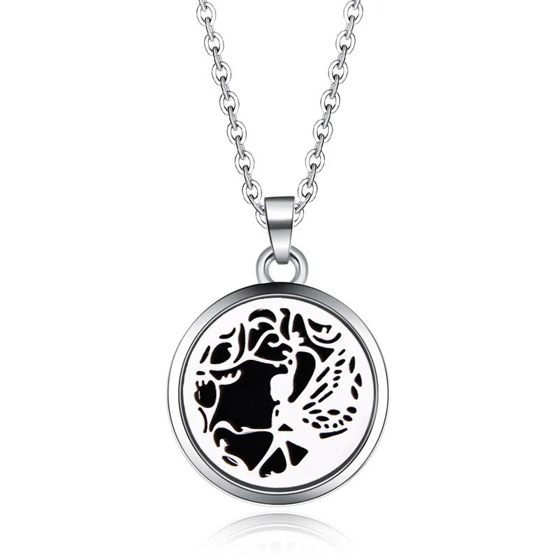 Aromatherapy Pendant Necklace Essential Oil Diffuser