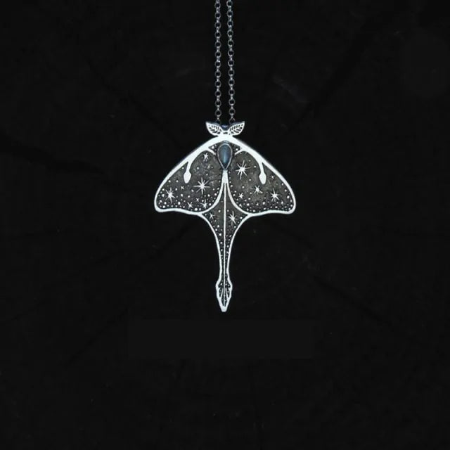 Luna Moth Necklaces