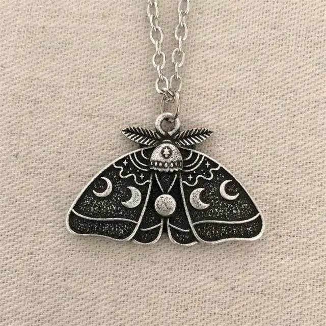 Luna Moth Necklaces