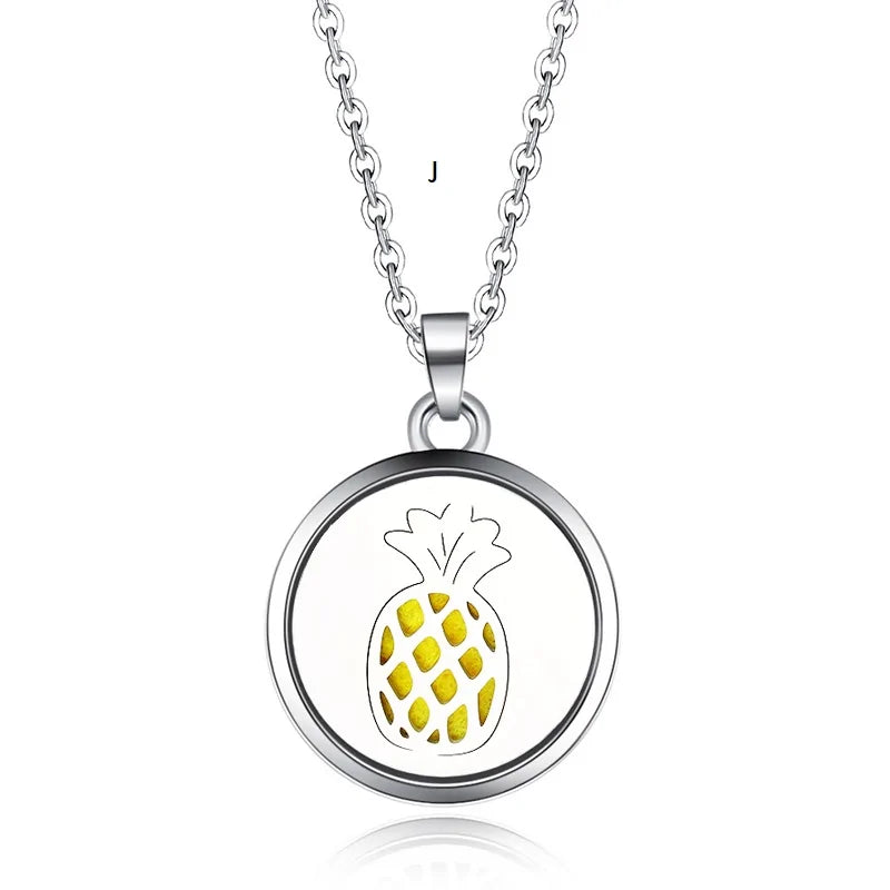 Aromatherapy Pendant Necklace Essential Oil Diffuser