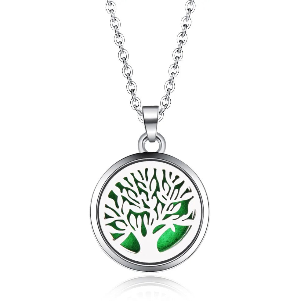 Aromatherapy Pendant Necklace Essential Oil Diffuser