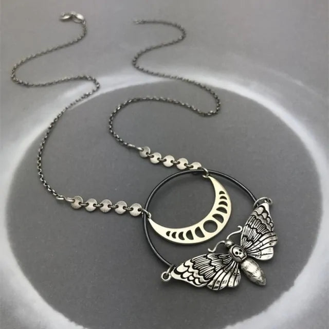 Luna Moth Necklaces